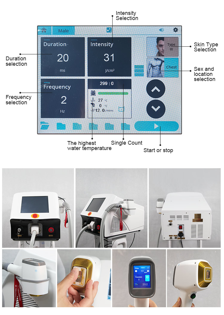 hot hair removal machine