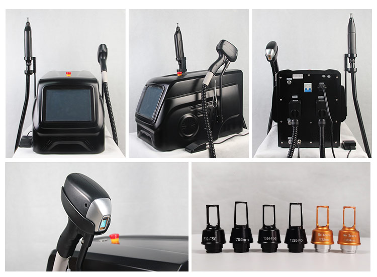laser tattoo removal machine detail