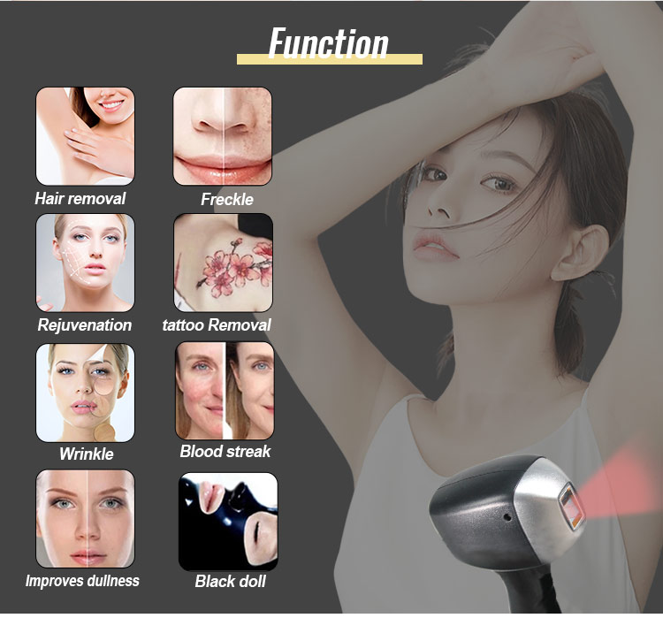 laser tattoo removal machine detail