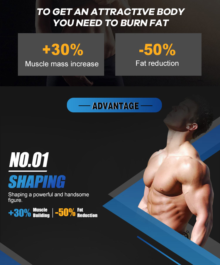 body muscles building ems machine