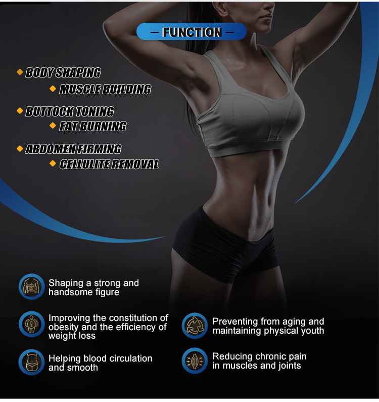 body muscles building ems machine