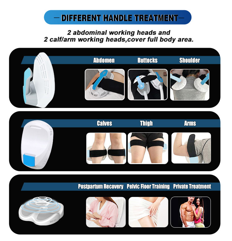 body muscles building ems machine