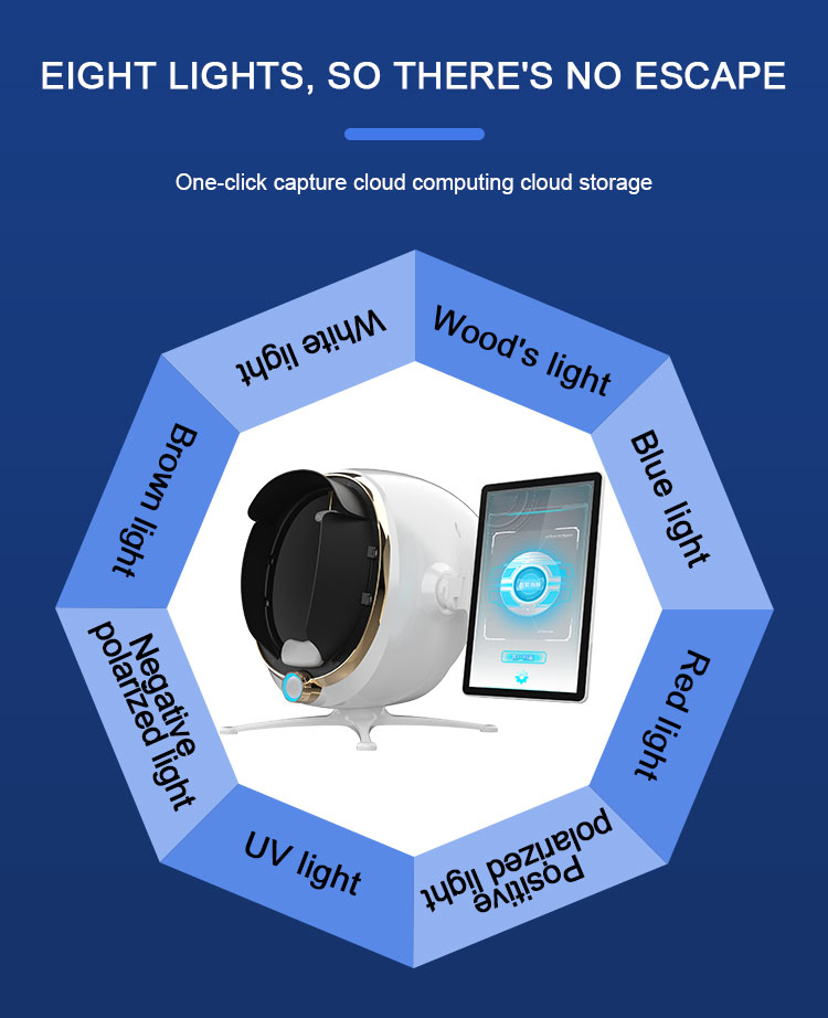 3d facial skin analyzer machine cost