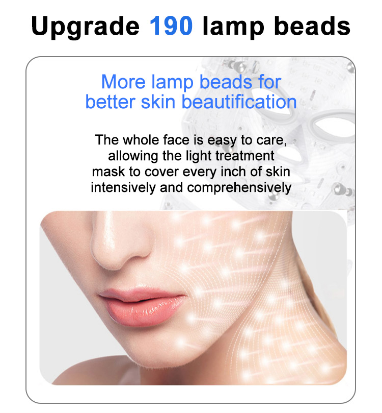 7 color led face mask price