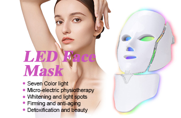 7 colors led skin tightening face mask