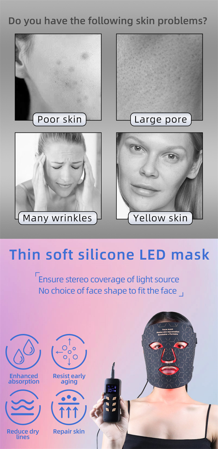 professional led light therapy mask benefits