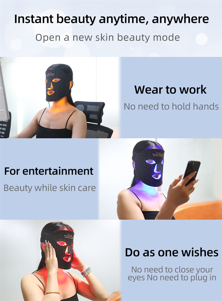 professional led light therapy mask benefits