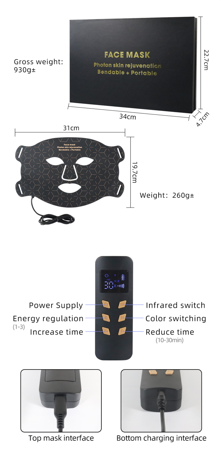 professional led light therapy mask benefits