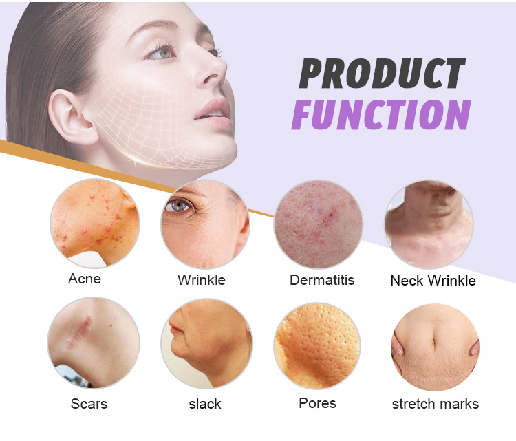 RF Fractional microneedling device