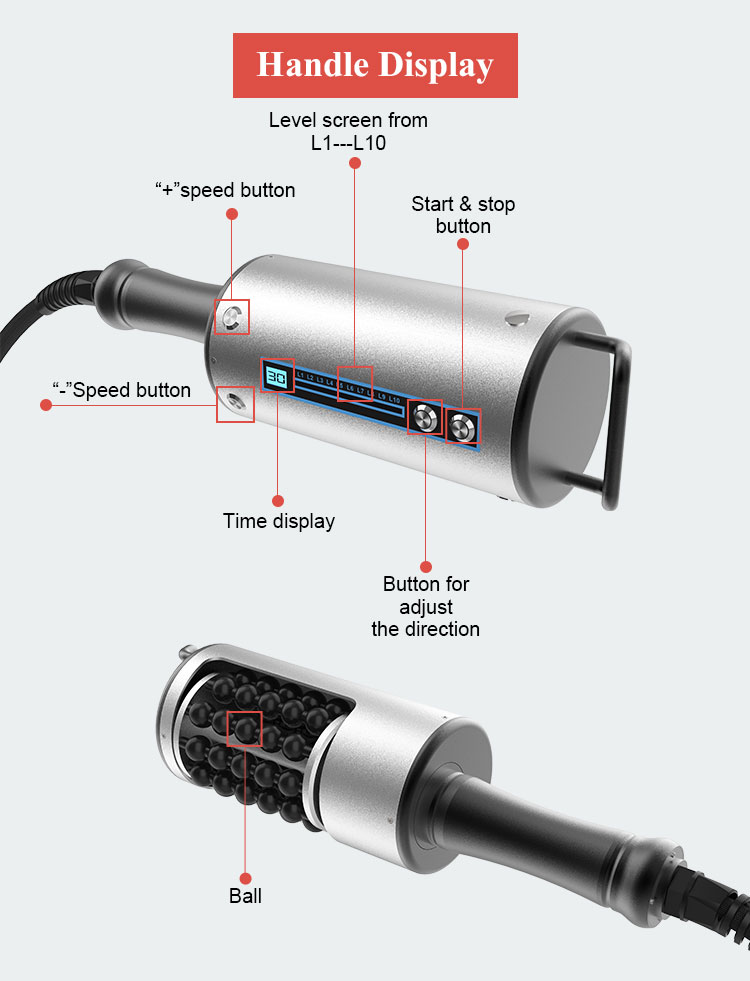 Endospheres therapy machine