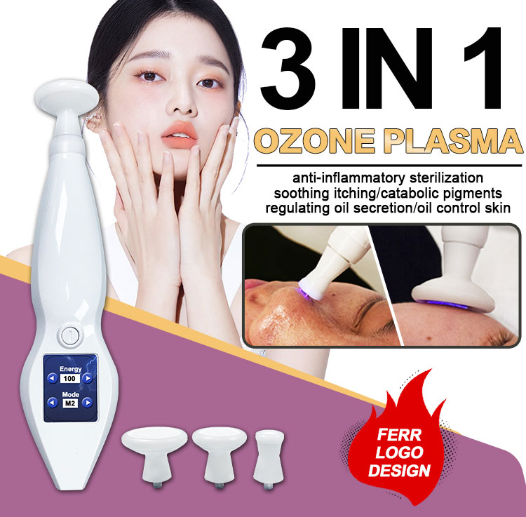 Portable ozone plasma pen machine