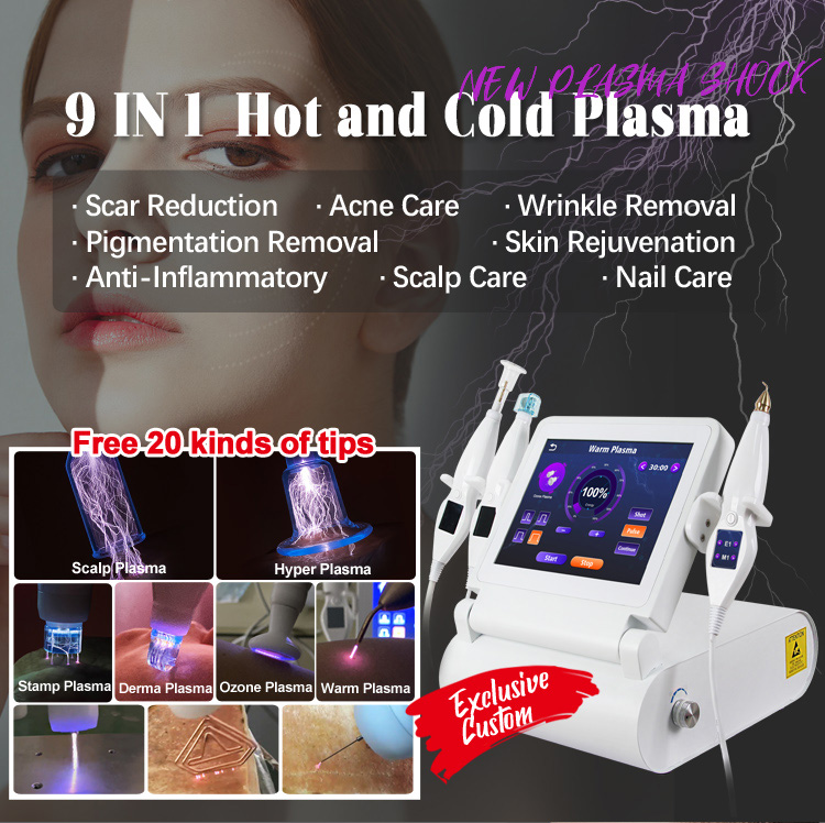 9 in 1 warm  cold plasma