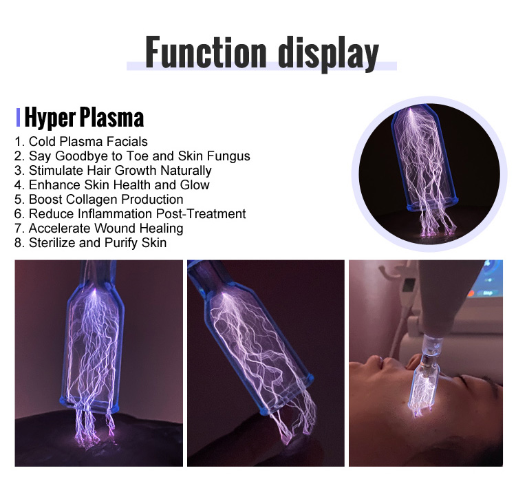 9 in 1 warm  cold plasma